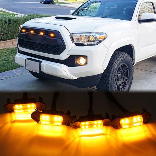 Toyota Tacoma Amber Rapto Grill Lights Display