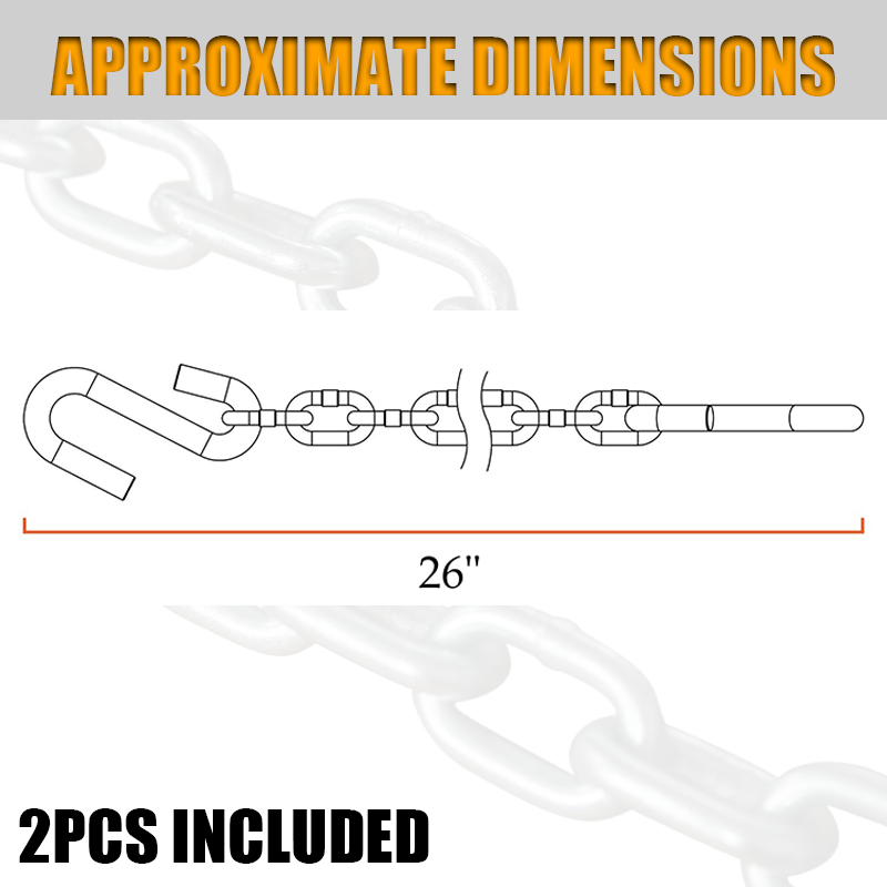 Trailer Tow Safety Chains