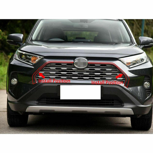 2019 2020 2021 Toyota RAV4 Chrome Front  Grille